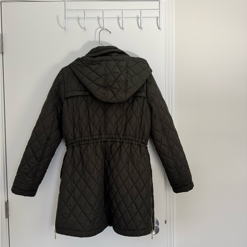 Michael Kors Quilted Puffer Jacket in Dark Green - Picture 11 of 11